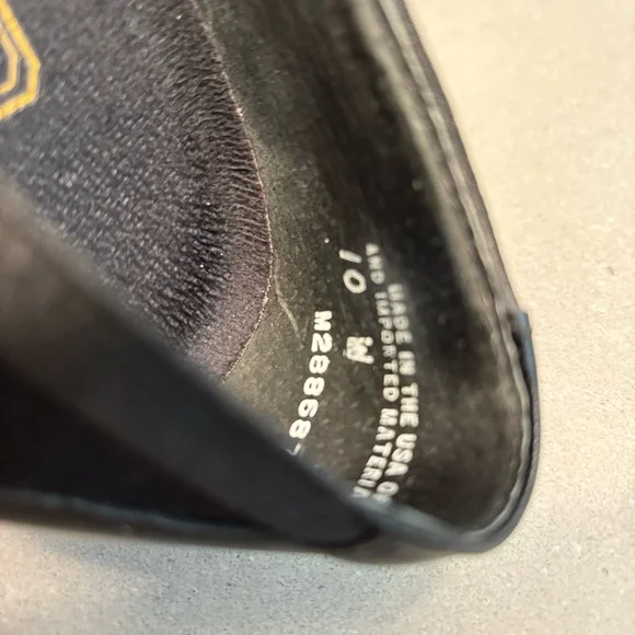 MUNRO American Low Heel Pumps in Black with Criss Cross Elastic Slip On Size 10 - Picture 5 of 14